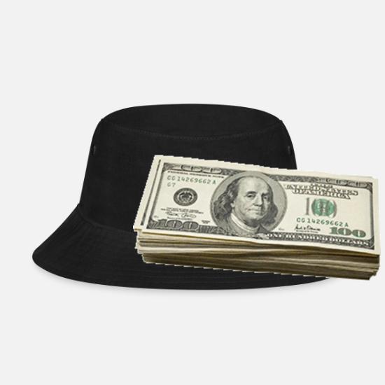 100 Dollar Bills' Bucket Hat | Spreadshirt